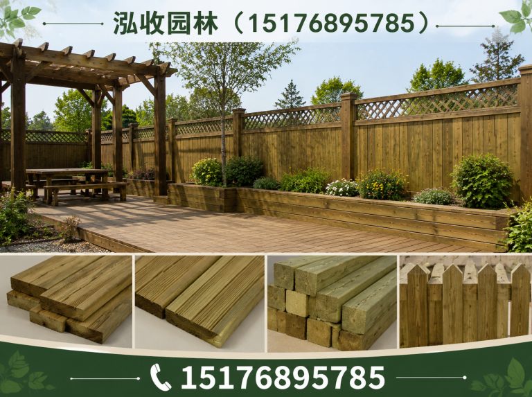 湛江防腐木展示图
